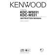 KENWOOD KDC-W5031 Owners Manual