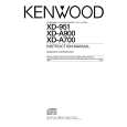 KENWOOD XDA700 Owners Manual