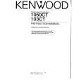 KENWOOD 103CT Owners Manual