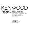 KENWOOD KDC-W4527 Owners Manual